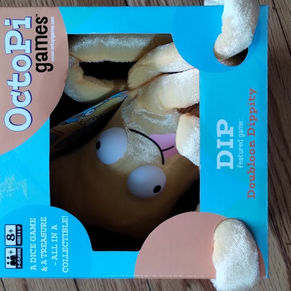 3 ct Octopus Dice games With plushies Ages 8+ Nib - Picture 2 of 10